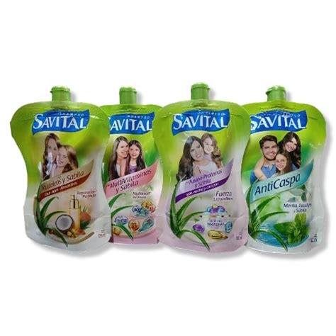 SHAMPOO SAVITAL SACHET X 100ml Distribuidora Arymar