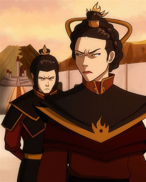 Azula And Ozai Avatar Genderbend By Kkachi95 On Deviantart