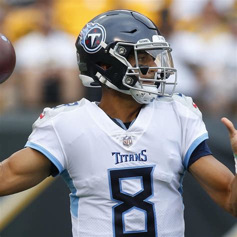 Marcus Mariota Did Not Return After Suffering Elbow Injury vs. Colts | News, Scores, Highlights ...