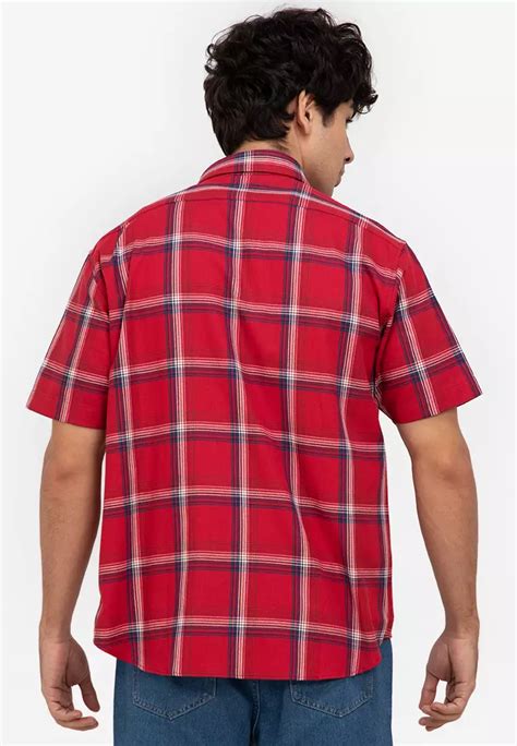 Buy Daniel Hechter Basic Short Sleeves Plaid Shirt Online Zalora