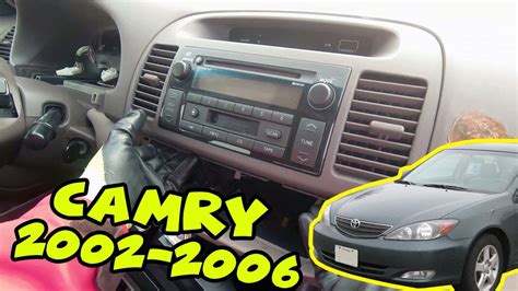 Toyota Camry Stereo Dash Kit