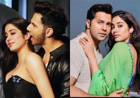 Bawaal Janhvi Kapoor Varun Dhawan Set A Sizzling Mauhal With Their Monochrome Photoshoot