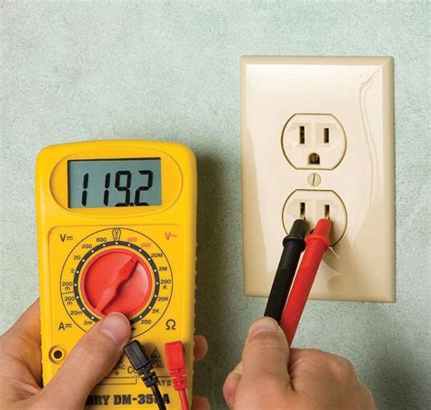 How To Test Electrical Outlet With Multimeter