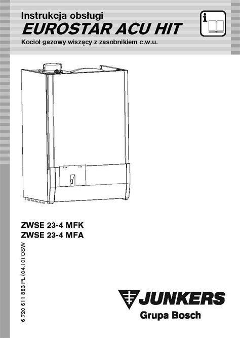 Instrukcje Obslugi Kotlow Gazowych Junkers Bosch Autoryzowany Serwis