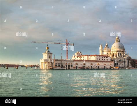 Basilica Di San Giogio Maggiore In Venice At Sunrise Stock Photo Alamy