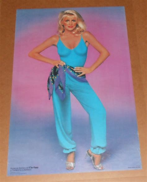 Suzanne Somers Chrissy In Threes Company Poster 1979 Original 32x21