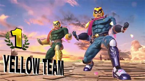 SSBU Team Combos Compilation Double Captain Falcon Installment 4