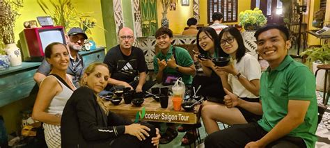 Private Night Saigon Food Tour By Motorbike Scooter Saigon Tours