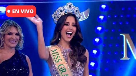 Luciana Fuster EN VIVO La modelo peruana se coronó como la nueva Miss