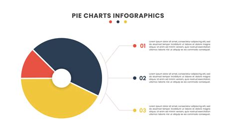 Pie chart infographic template design 25940981 Vector Art at Vecteezy