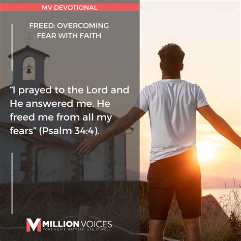 Freed Overcoming Fear With Faith Million Voices