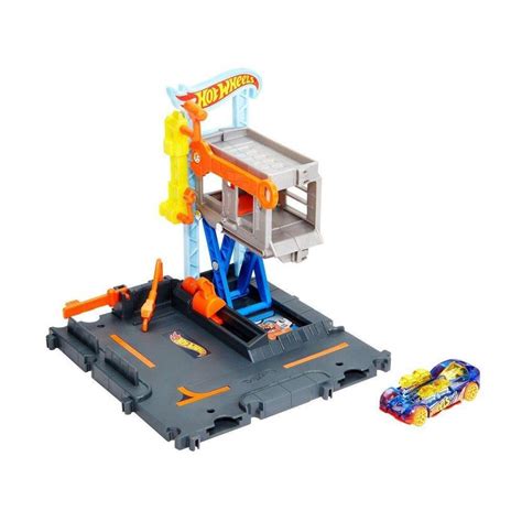 Pista Hot Wheels City Oficina de Reparações