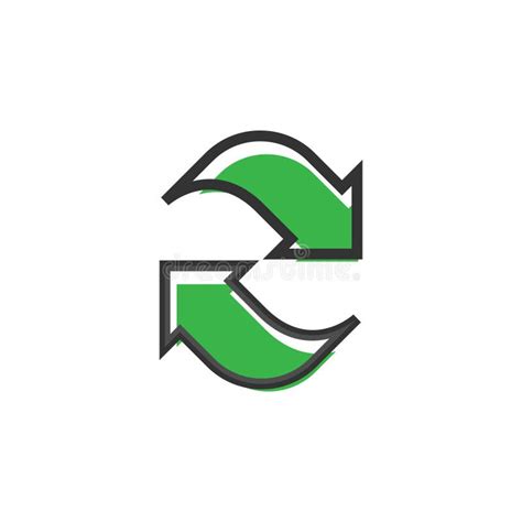 refresh icon graphic design template vector stock vector illustration
