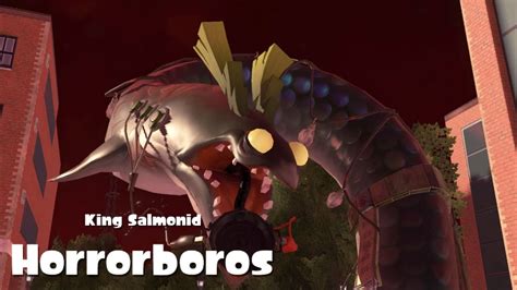 Splatoon Salmon Run King Salmonid Horrorboros Youtube