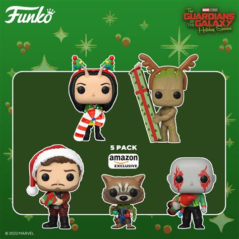 2022 NEW Guardians Of The Galaxy Holiday Special Funko Pops