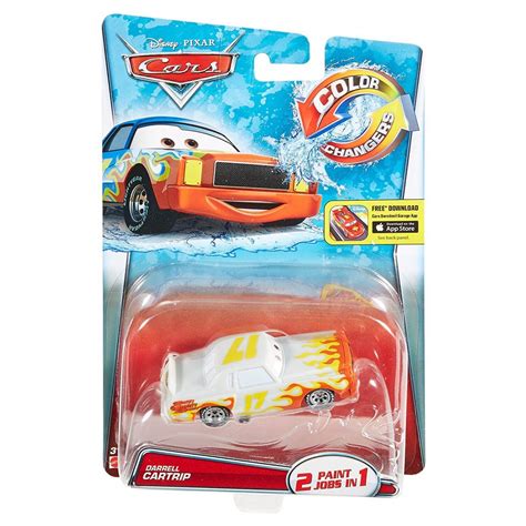 Mattel Disney Pixar Cars Color Changers Vehicles Darrell Cartrip CKD15