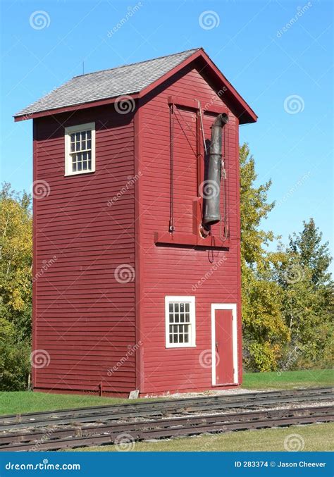 Railroad Water Tower Stock Images Image 283374