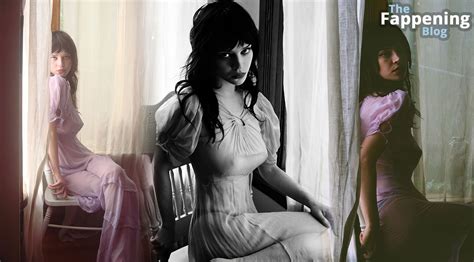 Sophie Thatcher Flashes Her Nude Tits In A New Shoot By Emma Thatcher