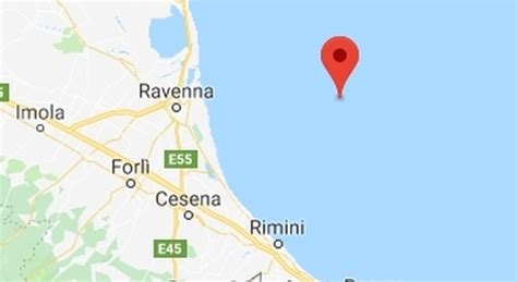 Terremoto Scossa In Adriatico Al Largo Di Rimini E Ravenna