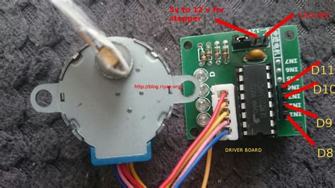 Learn On The Fly Simple And Quick Way To Test A 28byj 48 Stepper