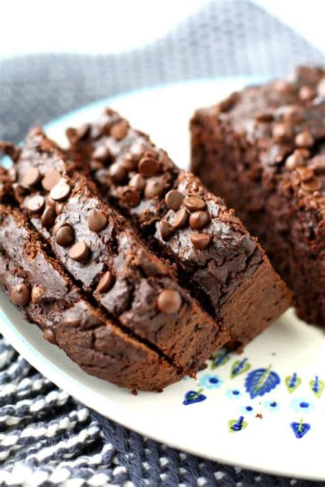 Chocolate Zucchini Loaf Cake Gluten Free The Pretty Bee