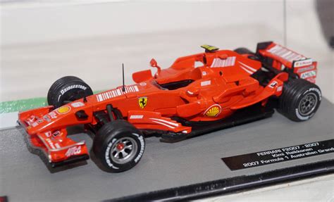 【新品】36 Ferrari F2007 フェラーリf2007 キミ・ライコネン F1マシンコレクション143 デアゴスティーニ イクソ