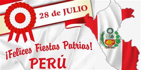 28 Y 29 De Julio Fiestas Patrias Peru Feliz