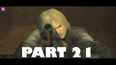 Metal Gear Solid 2 Part 21 Protect Emma 108060fps Youtube