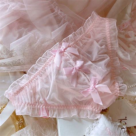 Jolie Lingerie Pink Lingerie Pretty Lingerie Vintage Lingerie Frilly Knickers Silk Panties