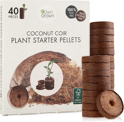 Amazon Coco Coir Seed Starter Pellets Coconut Coir Plugs For