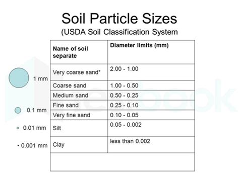 [Solved] What is the size of clay particles in the soil?