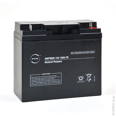 BATTERIE PLOMB AGM NX 18 12 GENERAL PURPOSE FR 12V 18AH M6 M Devis Sous 1h