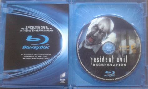 Resident Evil Degeneration Blu Ray