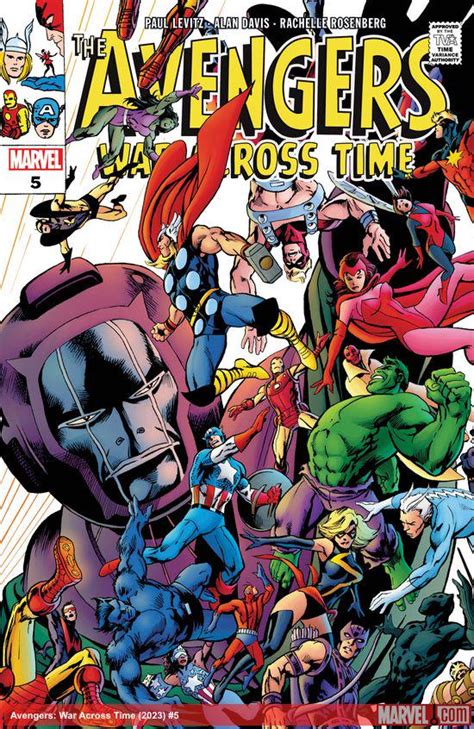 Avengers War Across Time 2023 5 Comic Issues Marvel