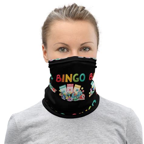 Neck Gaiter Face Mask Bandana Headband Bingo Bingo Etsy