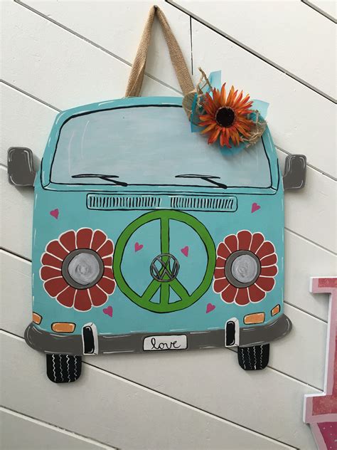 Renaissance Gypsy Original Volkswagen Bus Door Hanger New Classroom