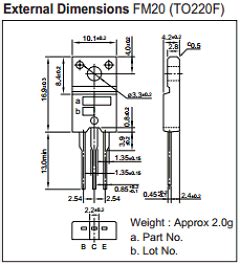 A1568 Datasheet PDF - Sanken Electric co.,ltd.