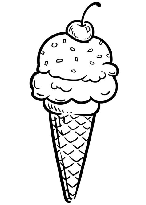 Ice Cream Coloring