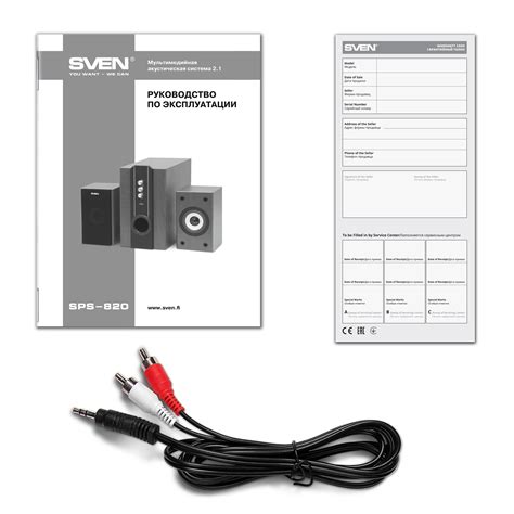SVEN SPS-820 Колонки с регуляторами громкости и тембрами на передней панели