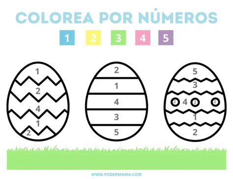 Actividades De Pascua Para Ni Os Imprimible Gratis Poder Mam