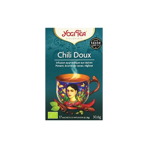 Infusion Chili Doux 17 Sachets Yogi Tea Hyperbio