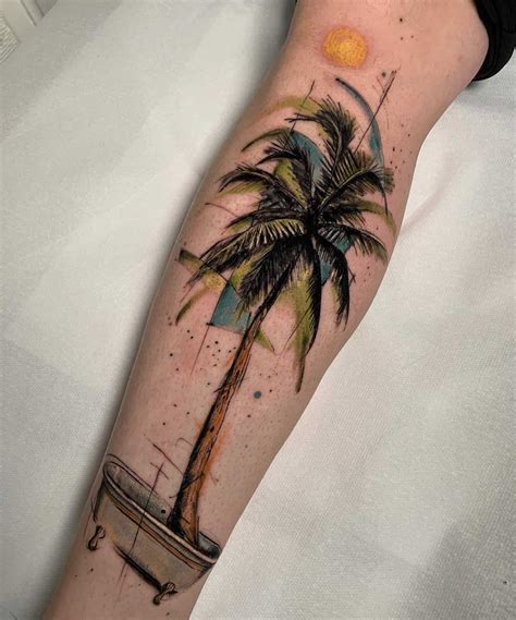 Awesome Palm Tree Tattoo Ideas For Men Women In