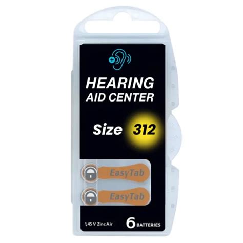 Hearing Aid battery Size 312 | Hearing Aid Center