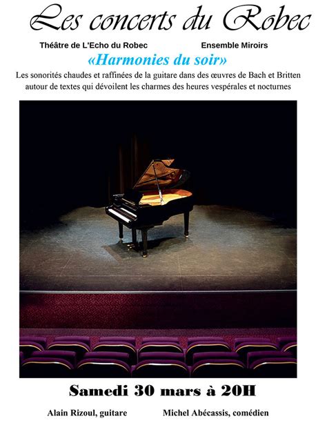 Harmonies du soir Théâtre l Echo du Robec