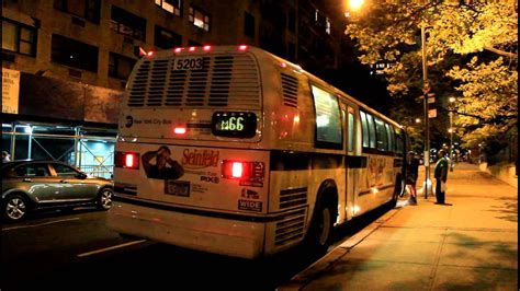 Mabstoa Bus West Side Bound Rts 5203 M66 At 67th St And 1st Ave Youtube