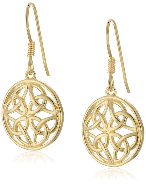 Celtic Knot Round Drop Earrings 729881407387 EBay