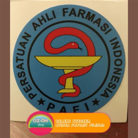 Jual Stiker Pafi Persatuan Ahli Farmasi Indonesia Untuk Ruang Kerja