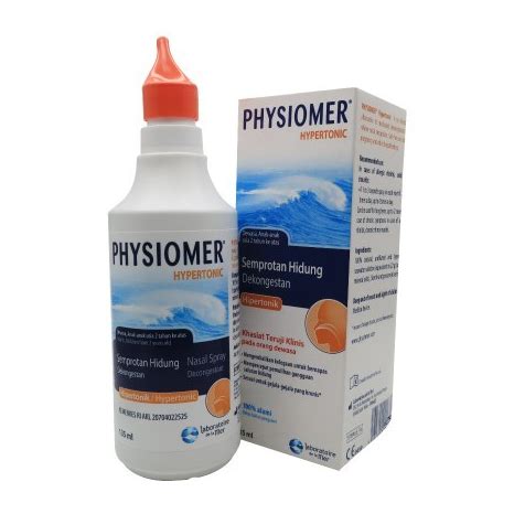 Jual PHYSIOMER HYPERTONIC DECONGESTANT NASAL SPRAY 135 ML Shopee