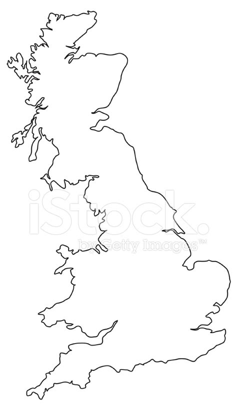 Uk Outline Stock Photo | Royalty-Free | FreeImages