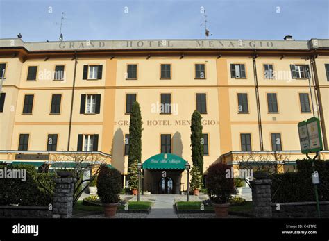 Grand Hotel Menaggio - Menaggio - Lake Como - Italy Stock Photo - Alamy